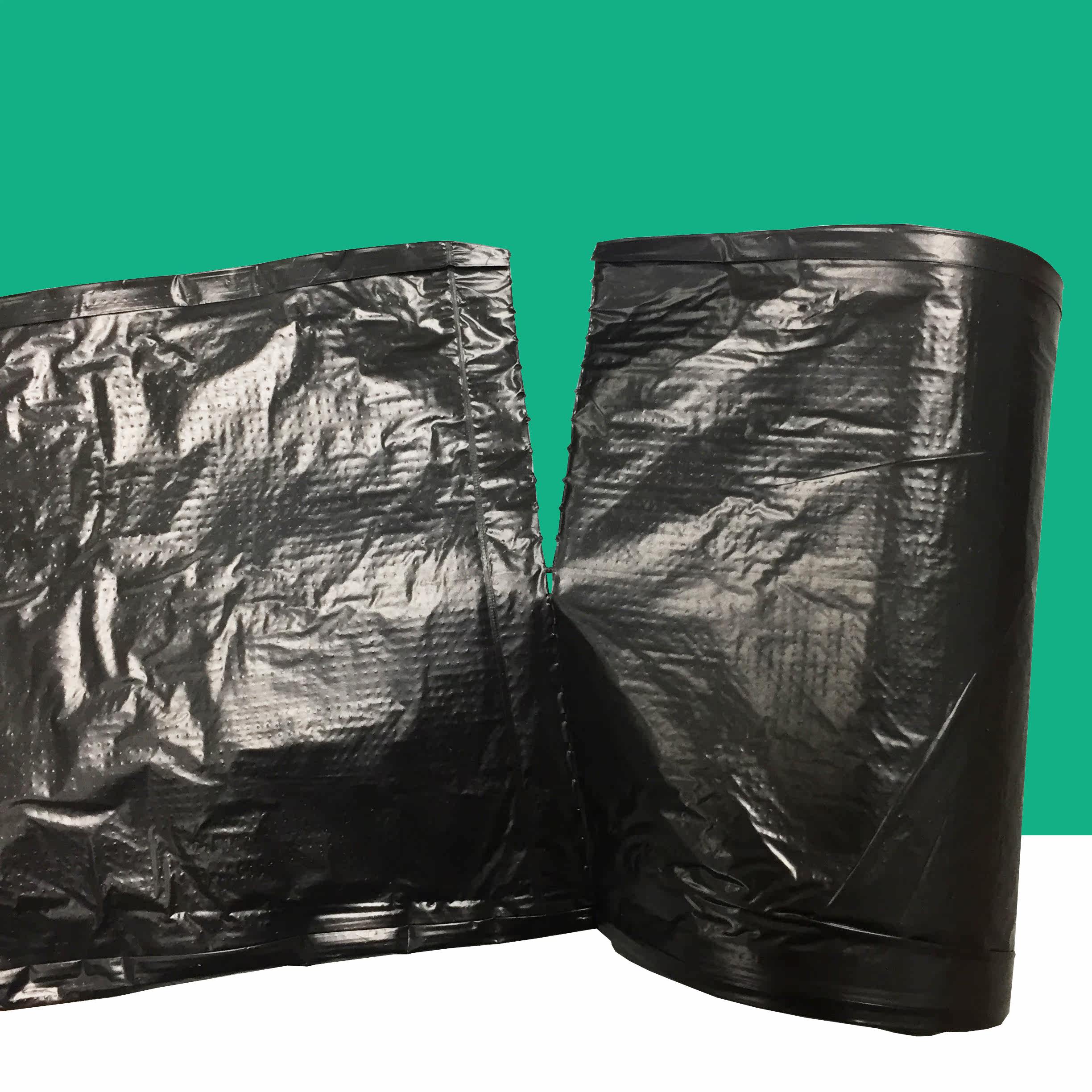 小号垃圾袋家用办公卷装一次性加厚彩色垃圾袋酒店卫生手提塑料袋