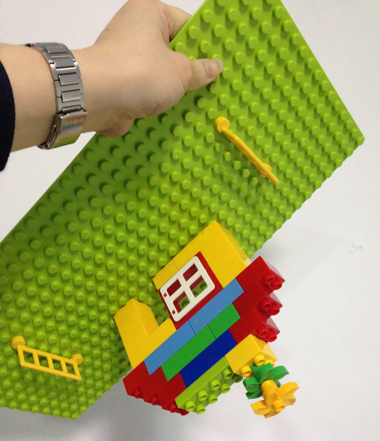 兼容乐高 大颗粒积木通用底板 万格场景街景拼装超大地板益智玩具