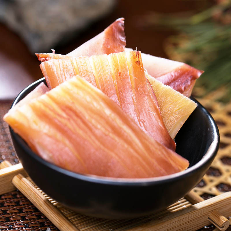 包邮大连海珍品特产鱿鱼丝 半岛小渔村原味手撕鱿鱼翅300克鱿鱼丝