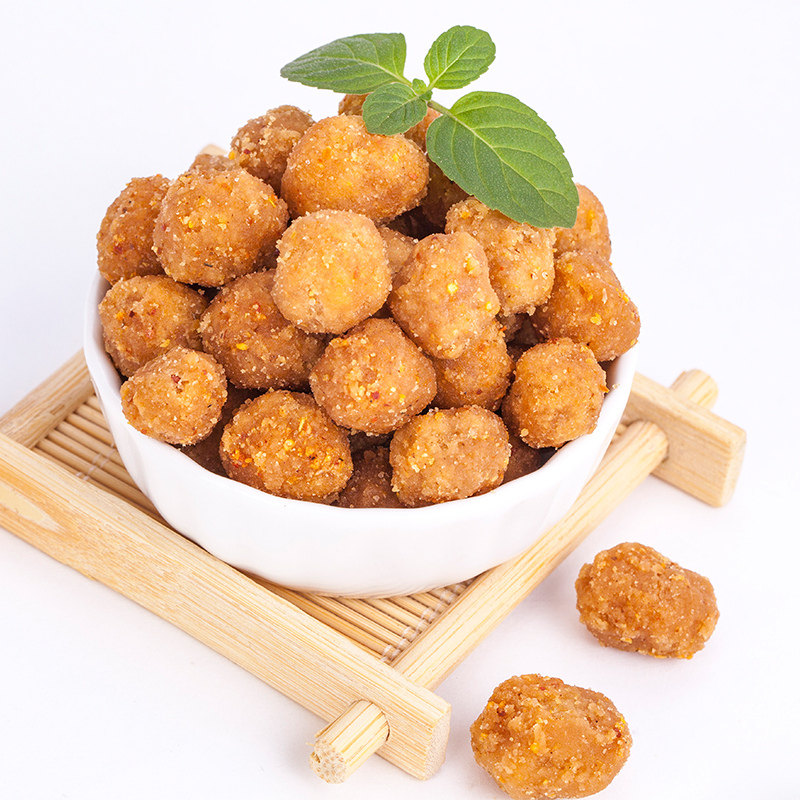 【零食工坊】多味花生豆花生米零食店怪味花生豆休闲炒货168g