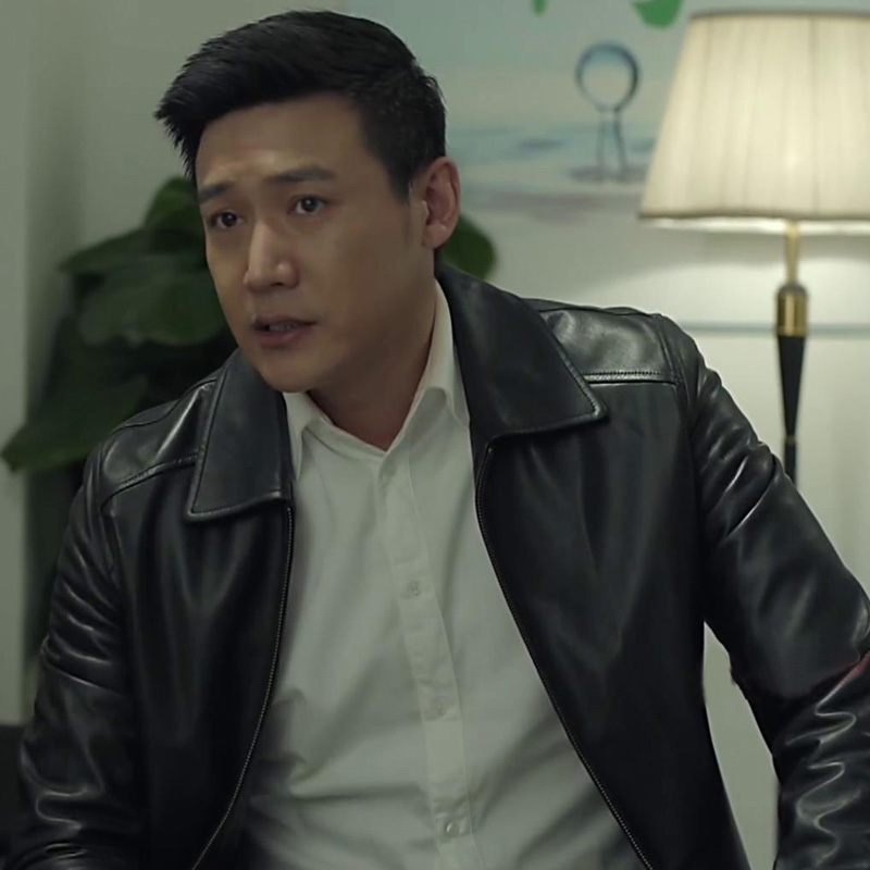 祁同伟同款皮衣 真皮皮衣男款中长款皮夹克外套进口皮,豆蔻年华自营店