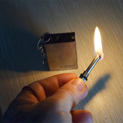 迷你万次火柴 神奇钥匙扣便携式万能火柴煤油打火机 批发包邮