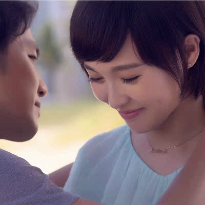 何以笙箫默同款唐嫣赵默笙sunshine字母单钻项链玫瑰金锁骨链短链