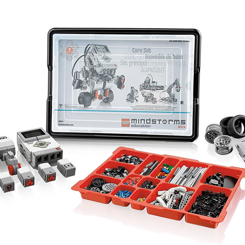 全新现货45544 45560教育版ev3机器人正版乐高lego送锂电充电教案