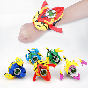 猪猪侠之超级超新萌宠阿五超星锁玩具铁拳虎变身器五灵锁变形手表