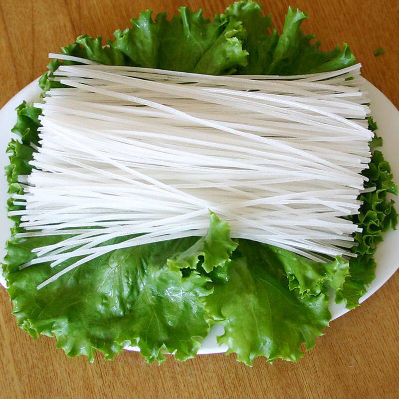 甘肃特产农家手工纯土豆粉细粉火锅粉 细粉条 洋芋细粉500g