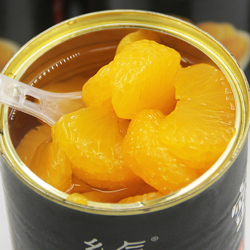 乡气橘子罐头桔子罐头水果罐头蜜桔糖水砀山特产新鲜 425g/罐*1罐