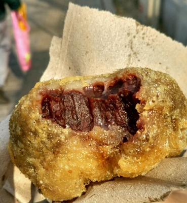 老北京虎坊桥京天红炸糕10个当天现做北京可闪送当天配送顺丰全国