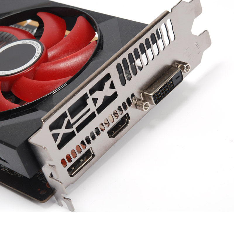 xfx讯景rx550 2g 128bit d5 战狼游戏独立显卡低功耗新品包邮