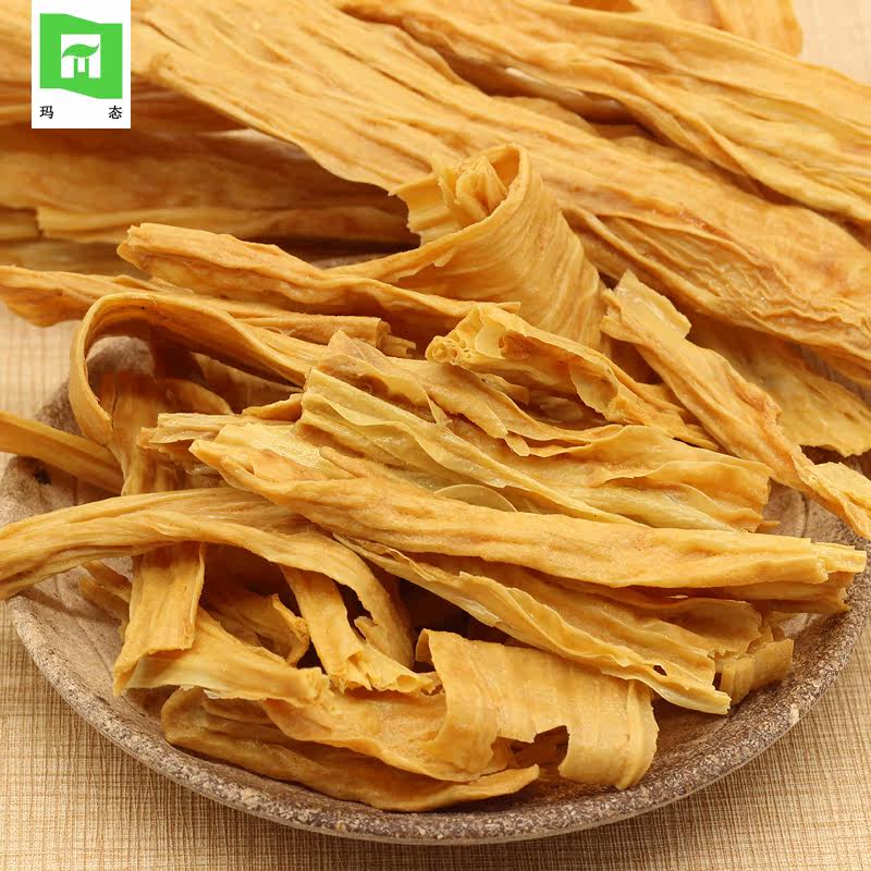 包邮宁化客家特产黄豆头浆清流豆腐皮农家手工豆制品腐竹干货500g