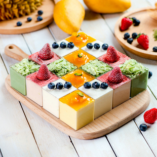口味 克里丝塔 法国动物奶油 多拼多口味 生日蛋糕聚会蛋糕 吃不胖