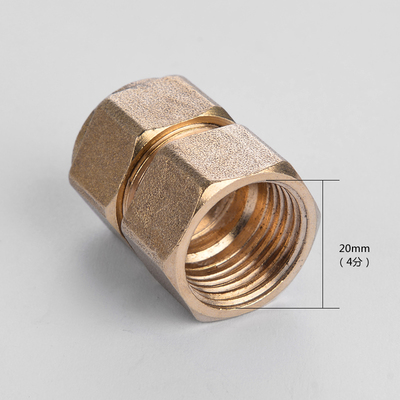 铜内丝直接热水器天然气1216铝塑管配件铜接头 全铜铝塑管接头