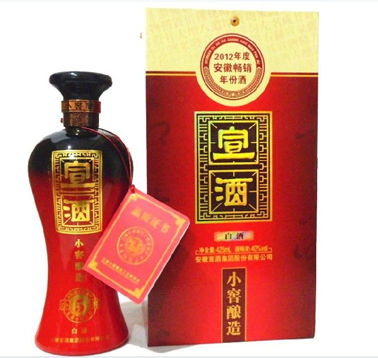 宣酒特贡5年窖藏宣酒5年浓香白酒小窖酿造425ml40度纯粮酿