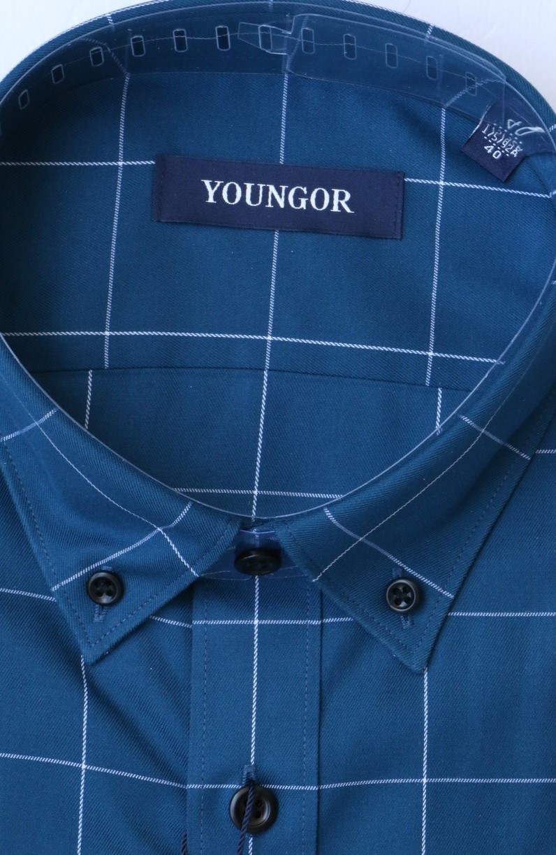 专柜正品雅戈尔16新款秋冬dp免烫长袖衬衫男士衬衣dp16214fky gky