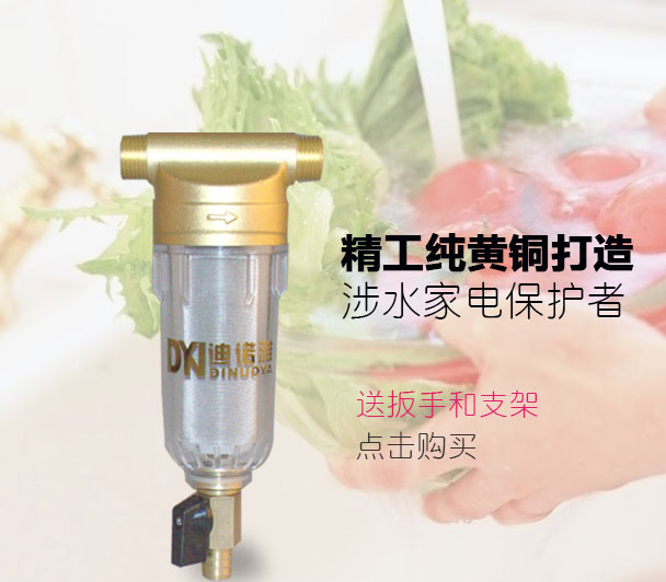 特價迪諾雅前置過濾器淨水器家用自來水過濾器前置過濾淨化非直飲