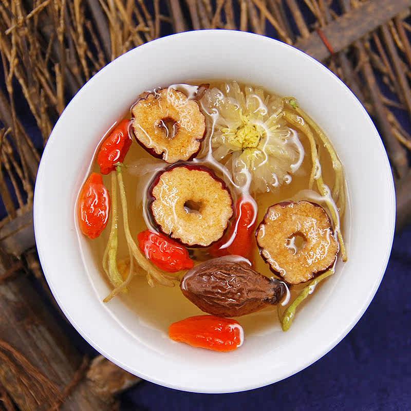 八宝茶20袋/盒菊花枸杞金银花胖大海组合茶养生菊花茶灭火花草茶