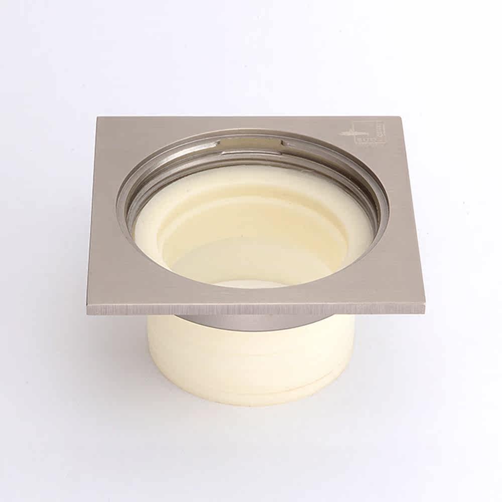 潜水艇移位地漏同层侧排水地漏墙排地漏全铜防臭移位改造地漏通用