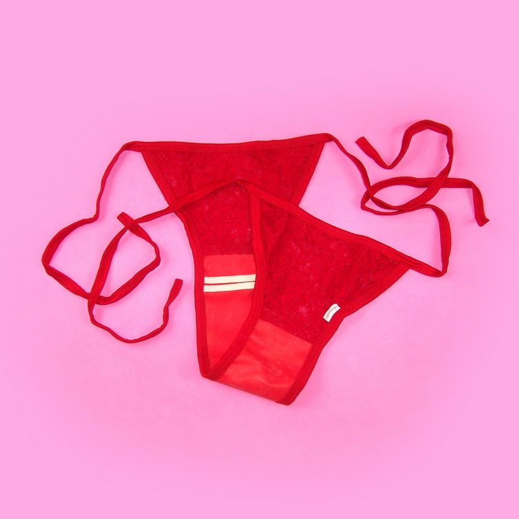 skinbikini卫生带月经带男女生理胶皮内裤wd013-34t裤 满2包邮