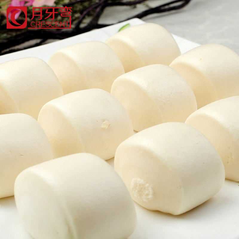 速冻营养早餐主食 安井小馒头 牛奶馒头240g*6袋 面食奶香馒头