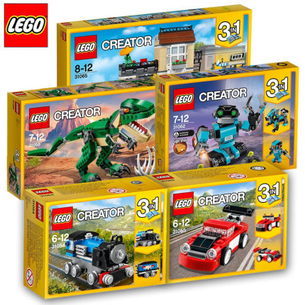 乐高积木city城市汽车系列巨轮特技卡车60146益智拼装玩具越野车_不