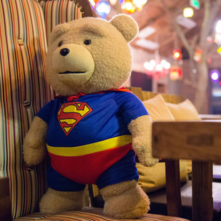 正版泰迪熊公仔会说话的ted熊毛绒玩具抱抱熊情人节生日礼物包邮