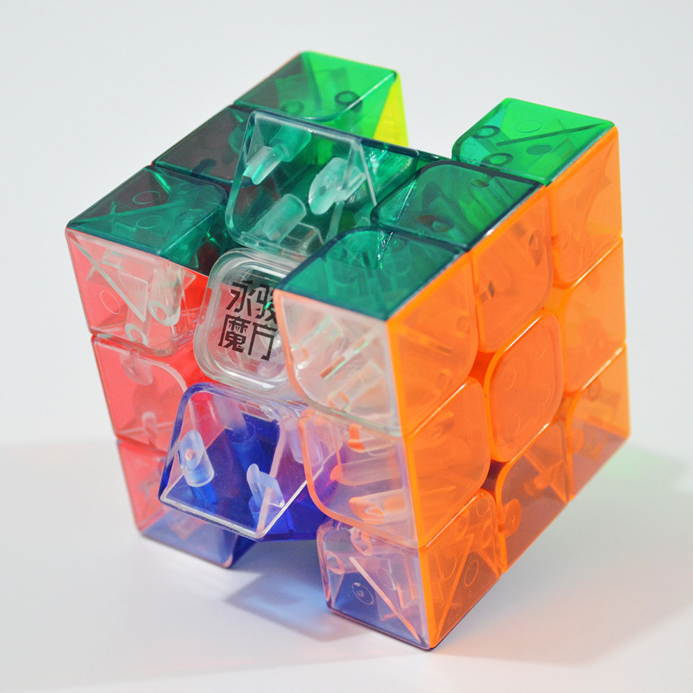 包邮正品透明三阶永骏魔方御龙三阶比赛初学专用入门速拧_爱酷商城(ik