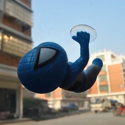 吸盘蜘蛛侠公仔 车载蜘蛛侠 q版吸盘卡通公仔 汽车内饰装饰用品