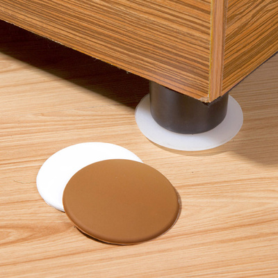 居家家 门把手防撞垫洗衣机凳子椅子脚垫 门后门锁加厚墙面防撞贴