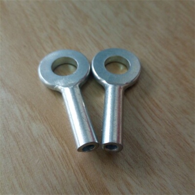 连接3mm钢丝绳鱼眼端子 铁镀锌接线端子 钢丝绳接头配件 冲压端子