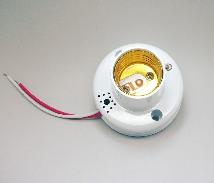 声控灯头 声光控感应灯头 物业专用pc阻燃 声控开关 楼道感应灯头