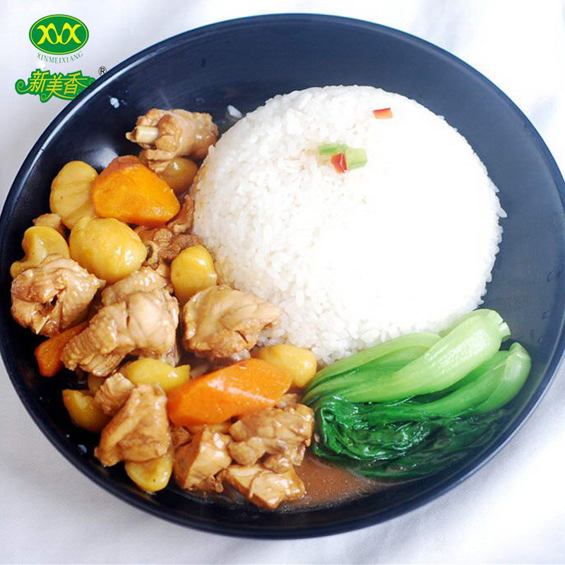 新美香冷冻料理包鱼香肉末茄子200克1袋装方便速食调理包快餐简餐