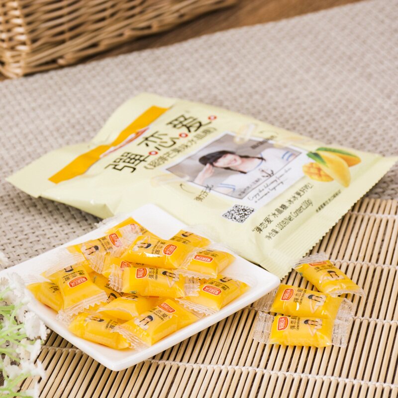 小样好彩头弹恋爱水晶糖谈恋爱果冻糖100g*10包软糖喜糖批发包邮