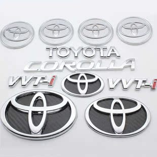 标志 比亚迪g3 f6 g6 l3 f3 速锐改装丰田车标 卡罗拉凯美瑞标志车贴