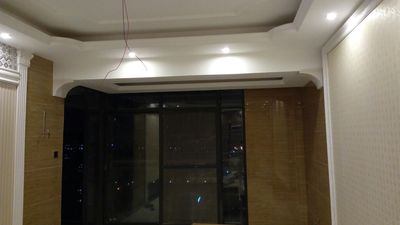 横梁用梁托做个造型图,客厅梁托效果图,梁托施工图_大山谷图库