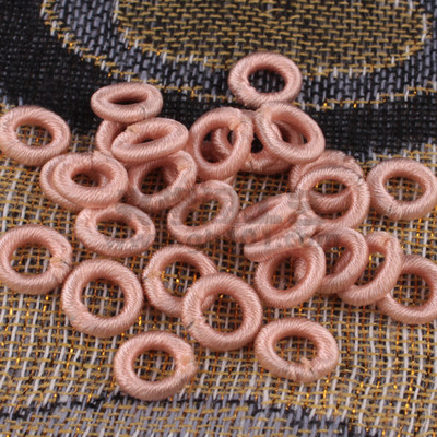 diy中国结配件纯手工拉圈拉环项链线圈链线圈环扣链圆形单圈