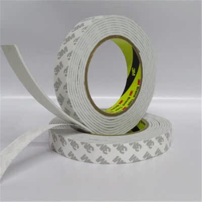 3m双面胶 加厚强力车用万能胶 相框镜子密封泡棉沫胶 3m胶带海绵