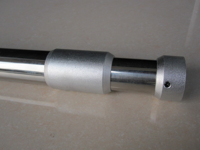 衣柜伸缩挂衣杆特厚款 不锈钢伸缩杆 新款挂衣棍 可调式伸缩管_双氙