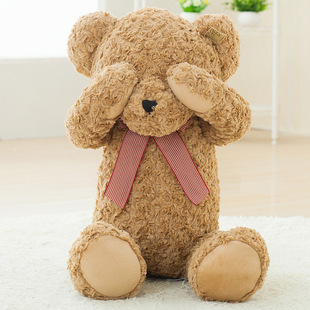 【特价】新款创意泰迪害羞熊毛绒公仔抱抱熊儿童女生生