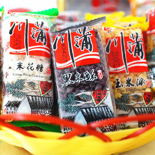 四川蒲江特产川蒲蛋苕酥苕丝糖米花糖黑米酥谷花子8090后怀旧零食