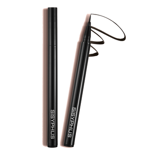 sisyphus眼线笔不晕染防水不脱妆持久定妆大眼软头初学者眼线液