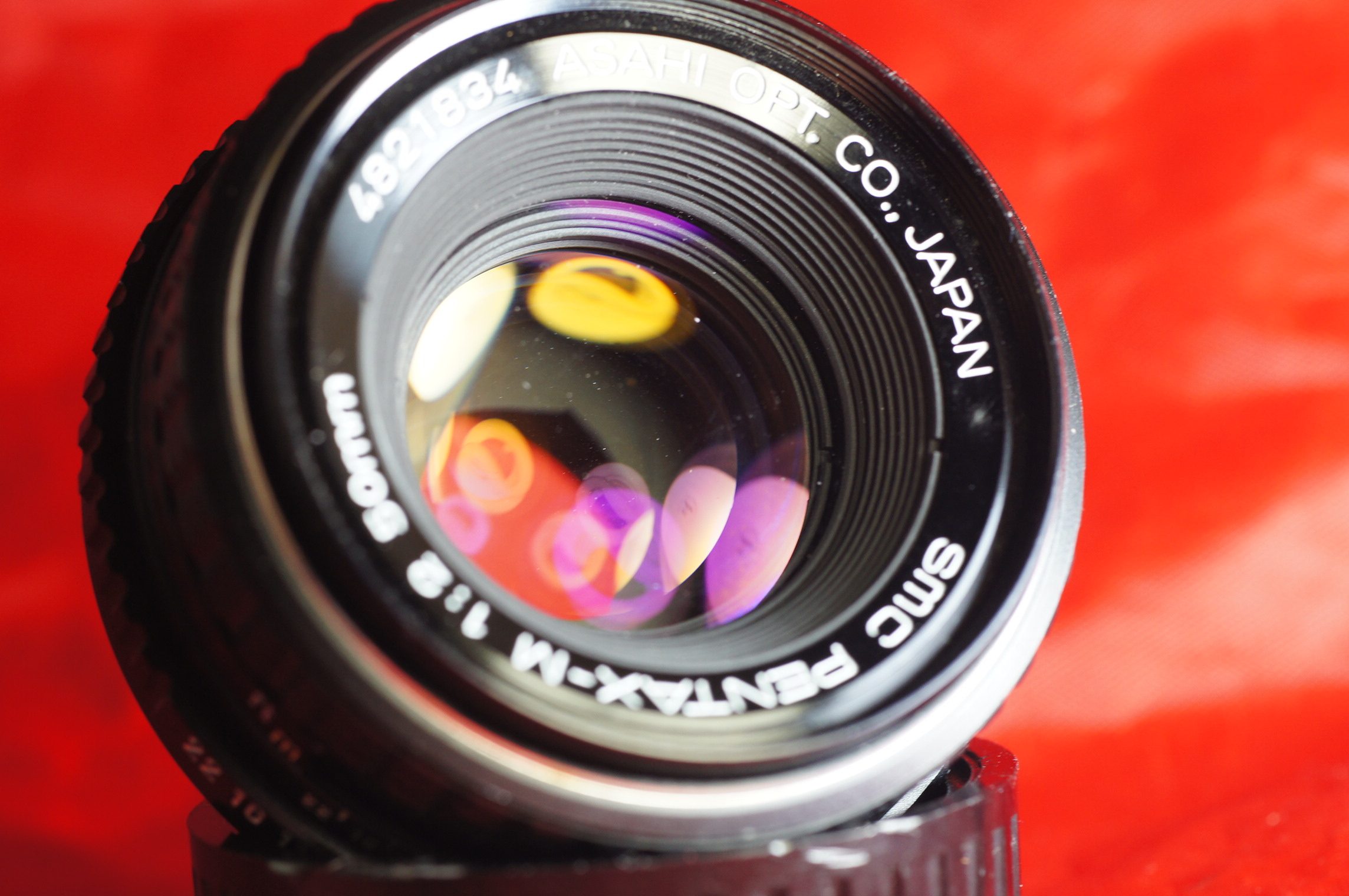 宾得全幅镜头smc pentax-m50/2 pk-m口 成色极好 超级锐扫街必备