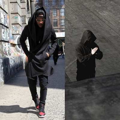 暗黑者同款darker巫师帽开衫卫衣大帽子长袖披风斗篷加绒外套男女