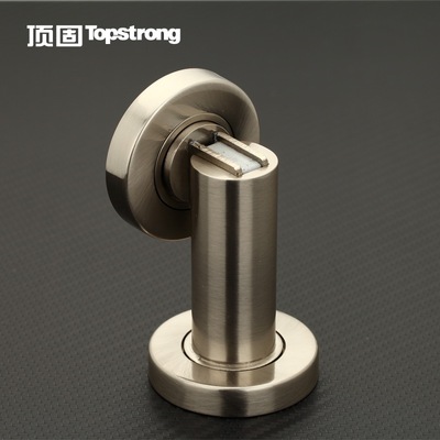 顶固正品 五金门用 配件3293地碰 门吸地吸 门顶 镍拉丝 装饰五金