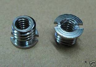 三脚架 1/4转3/8 转换螺丝 转接螺丝 三脚架灯座转换