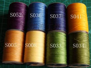 手工扁线 升级工艺 皮革扁形手缝蜡线 涤纶扁蜡线 0.8mm