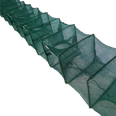 旺达捕虾网虾笼折叠渔网鱼网螃蟹泥鳅黄鳝龙虾网捕鱼笼捕虾笼手网