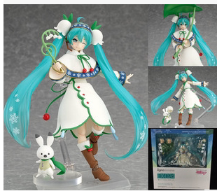 手辦模型 萌物 figma 初音未來 雪初音 miku 2015 初音 可動 手辦模型