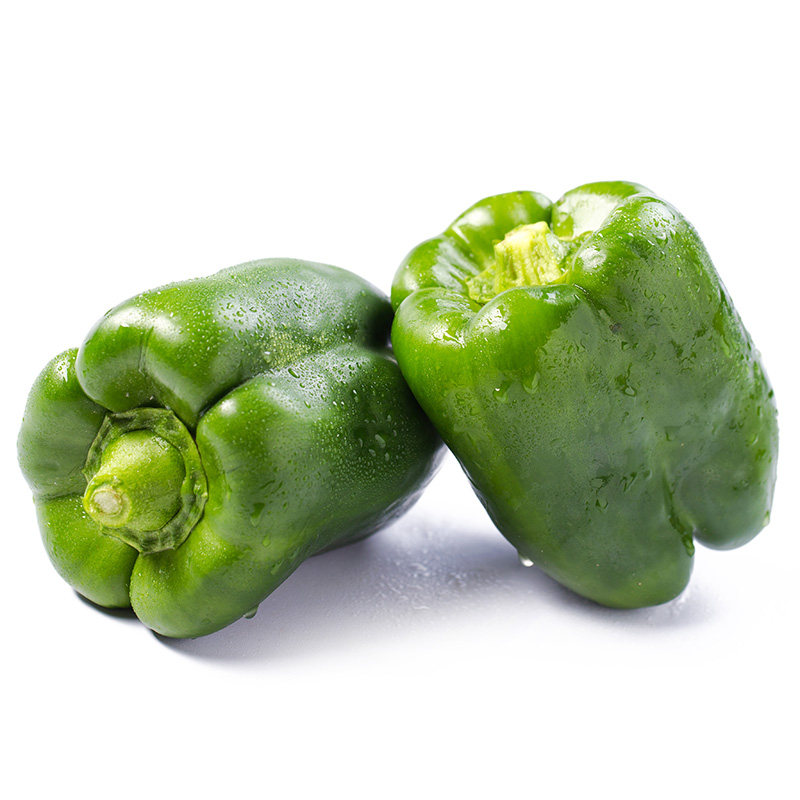 【天猫超市】青圆椒400g 辣椒甜椒 新鲜蔬菜 16:00截单