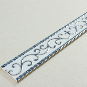 全抛釉地砖卫生间厨房腰线600x70 墙裙腰线瓷砖框圈边线