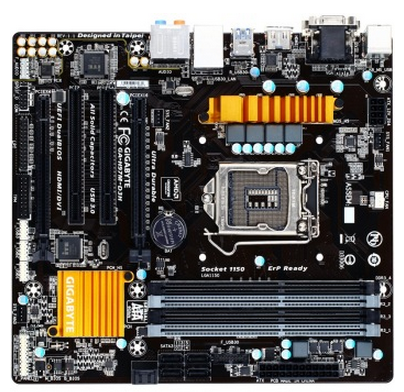 gigabyte/技嘉 h97m-d3h 秒b85 支持四核cpu 高端台式机电脑主板